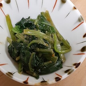 塩も醤油もなし☆減塩でもおいしいほうれん草の和え物